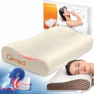 PODUSZKA ORTOPEDYCZNA MEMORY FOAM PROFILOWANA DO SPANIA POD GŁOWĘ SEN ERGO!