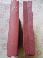 Klaser ze znaczkami Polska rocznik 1985-86 niekompletny