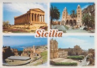 WŁOCHY - SICILIA - SYCYLIA - AGRIGENTO - CEFALU - TAORMINA - NOTO - UNESCO