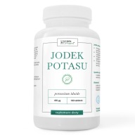 JOD Jodek Potasu WYSOKA DAWKA 400µg TARCZYCA 180 tabletki Vege