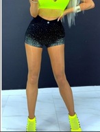 My bestiny spodenki damskie jeansowe krótkie bawełna rozmiar S