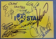 Autografy żużel Stal Gorzów 2025 Vaculik Thomsen Lebedevs Paluch Fajfer