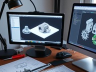 Druk 3d na zamówienie, Skan 3d, Projekt 3d, Dorabianie części wg projektu