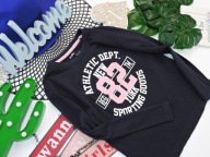 Graffiti - granatowa bluzeczka numerek r 116/122