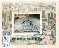 Republika Środkowej Afryki 51 T , blok 275 , komplet