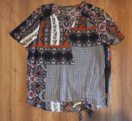 Bluzka Yessica wiązana wielokolorowa roz. 40