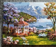 Obraz namalowany po numerach - Z sercem dla WOŚP