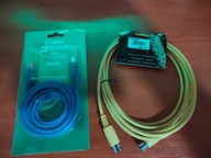 Kable MIDI 2 kolorowe – 2 sztuki długość 2x3m !!!OKAZJA!!!