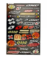 NAKLEJKI NA MOTOR MOTOCYKL ROWER ONE DUŻY ZESTAW