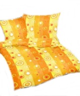 pościel z flaneli 180x200 +2x70x80 guzik F 95-2 b-x