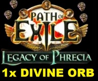 PATH OF EXILE - LEGACY OF PHRECIA - EVENT STANDARD 1 DIVINE ORB ORBS ORBY
