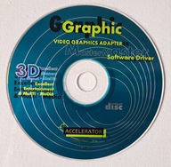 Graphic Master 3D Video Adapter Software Driver 316 3J Accelerator CD-ROM