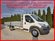 Fiat Ducato 130 Multijet Maxi Skrzyniowy, Skrzynia 4.6m, Kola 16cali, Klim