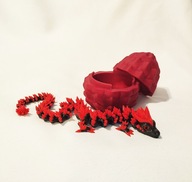 Smok z Jajkiem Figurka smoka z Jajkiem 30 cm Smocze Jajo 3D Multivers3D