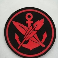 Naszywka wojskowa marynarka wojenna