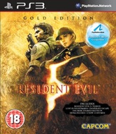 RESIDENT EVIL 5 GOLD (KOMPATYBILNA PS MOVE) -komplet- PS3 =PsxFixShop= GW!