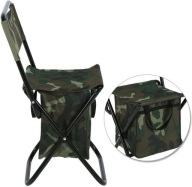 KRZESŁO WĘDKARSKIE TURYSTYCZNE Z TORBĄ TERMICZNĄ 120kg