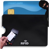 Etui Antykradzieżowe Ochrona Kart Płatniczych Zbliżeniowych Blokada RFID