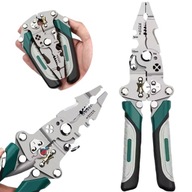 Szczypce do ściągania izolacji zielone stalowe 8-16 mm