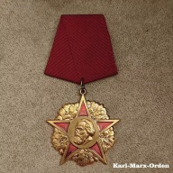 Order Karla Marksa Medal NRD Niemcy Wschodnie