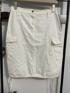 248 biała spódnica upały wygodna cargo kieszenie Luźna vero moda L