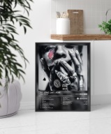 PLAKAT ASAP ROCKY 50X40 OKŁADKA ALBUMU RAPER PŁYTA BEZ RAMKI