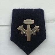 Odznaka patka korpusówka wz 52 duża granatowa