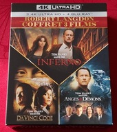Kod Da Vinci + Anioły i demony + Inferno 4K UHD