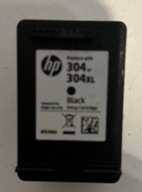 HP WKŁAD TUSZ GŁOWICA 304 304XL SETUP BLACK N9J96A ORYGINAŁ PUSTY