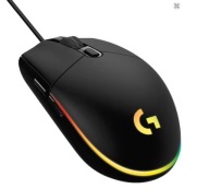 Oryginalna bezprzewodowa mysz gamingowa Logitech G 102 Black USB 8000DPI