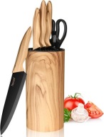 Hecef zestaw noży kuchennych w bloku 6 elementów