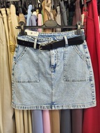 Spódnica jeans mini r. S (36) Miss Bonbon !!!