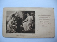 BOGUCICE-KATOWICE KRAKÓW PUSTY GRÓB ANIOŁ PRYMICJE przedw. ŚW. OBRAZEK 1930