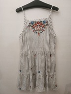 PRIMARK sukienka HAFTOWANA BOHO HIPPIE,ETNO R.M\L