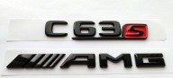C63s AMG Mercedes emblemat