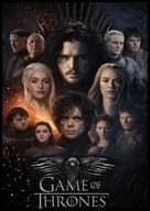 A2 PLAKAT FILM PLAKAT SERIAL GRA O TRON, GAME OF THRONES (2011-2019)