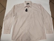 KOSZULA MĘSKA BEŻOWA BOSTON PUBLIC 42/43 nr 663B