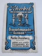 Scherbet - lemoniada - zalepka reklamowa