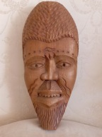 rzeźba maska drewno Afryka