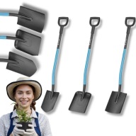 ZESTAW ŁOPAT SZPADEL PROSTY OSTRY SZUFLA NARZĘDZIA OGRODOWE 3 SZT. CELLFAST