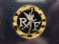 8A Francja 10 Franków 2001 z zestawu menniczego bok cały gładki