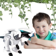 ELEFUN INTERAKTYWNY DINOZAUR DINOTECH ZDALNIE STEROWANY ŚWIATŁO DŹWIĘK RUCH