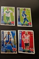 MATCH ATTAX karty piłkarskie 7szt zestaw