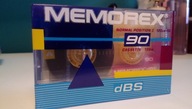 Kaseta MAGNETOFONOWA MEMOREX dBs 90 Nowa