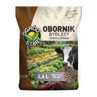 Nawóz organiczny, naturalny OGRÓD START obornik 2 kg 2,6 l