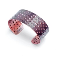 Bransoleta z miedzi, jak lata 60'. Również na ramię / przedramię.