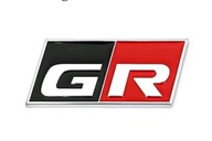 Emblemat znaczek przestrzenny 3D - TOYOTA GR , TOYOTA GR GT