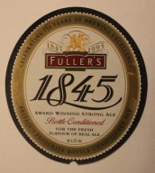 ETYKIETA - GRIFFIN BREWERY - CHISWICK - FULLER'S - 1845 AWARD WINNIG STRONG