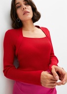 Tanio !_NOWY 189zł WYSZCZUPLAJĄCY elastyczny sweterek_WYGODNA wiskoza 52/54