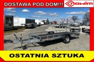 przyczepka samochodowa platforma z trapem do quada motocykla maszyn 4,2m